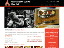 Tablet Screenshot of nikkischaatcafe.com